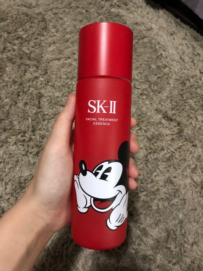 Sk Ii Facial Treatment Essence Limited Edition Mickey Mouse Health Beauty Face Skin Care On Carousell