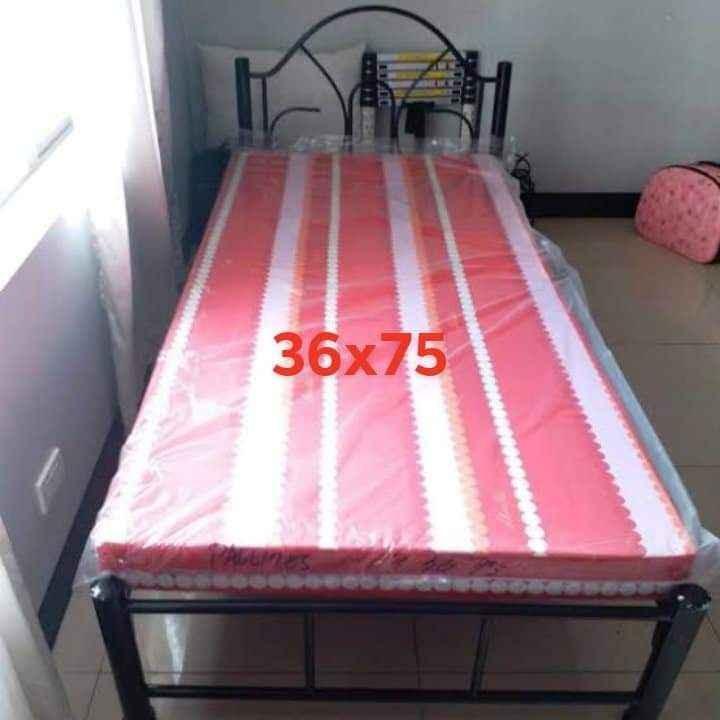 Steel Bed With Uratex Foam Home Furniture Furniture Fixtures Beds Mattresses On Carousell