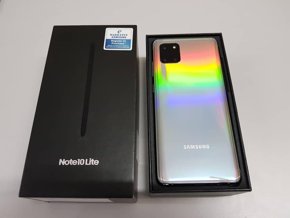 Stok Baru Galaxy Note 10 Lite 128gb My Set Mobile Phones Tablets Android Phones Samsung On Carousell