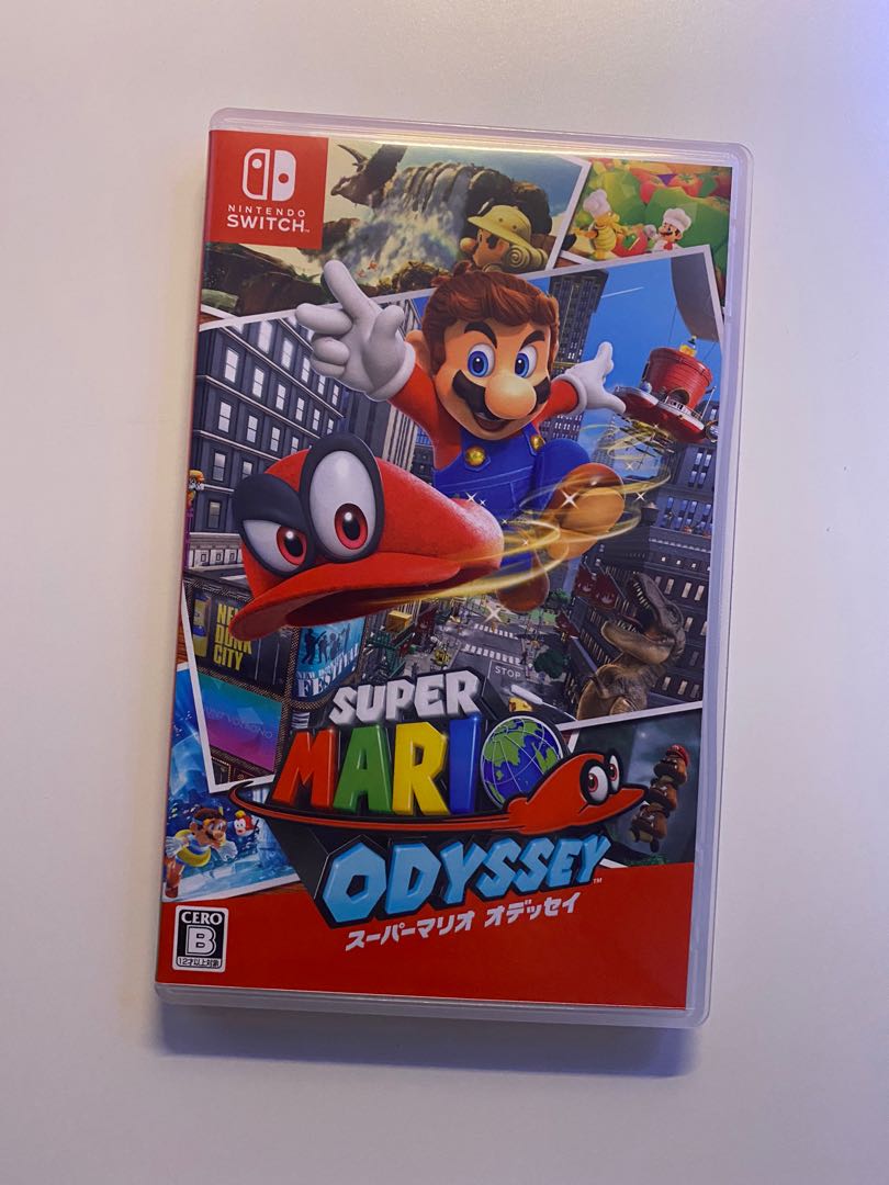 Super mario odyssey switch used deals