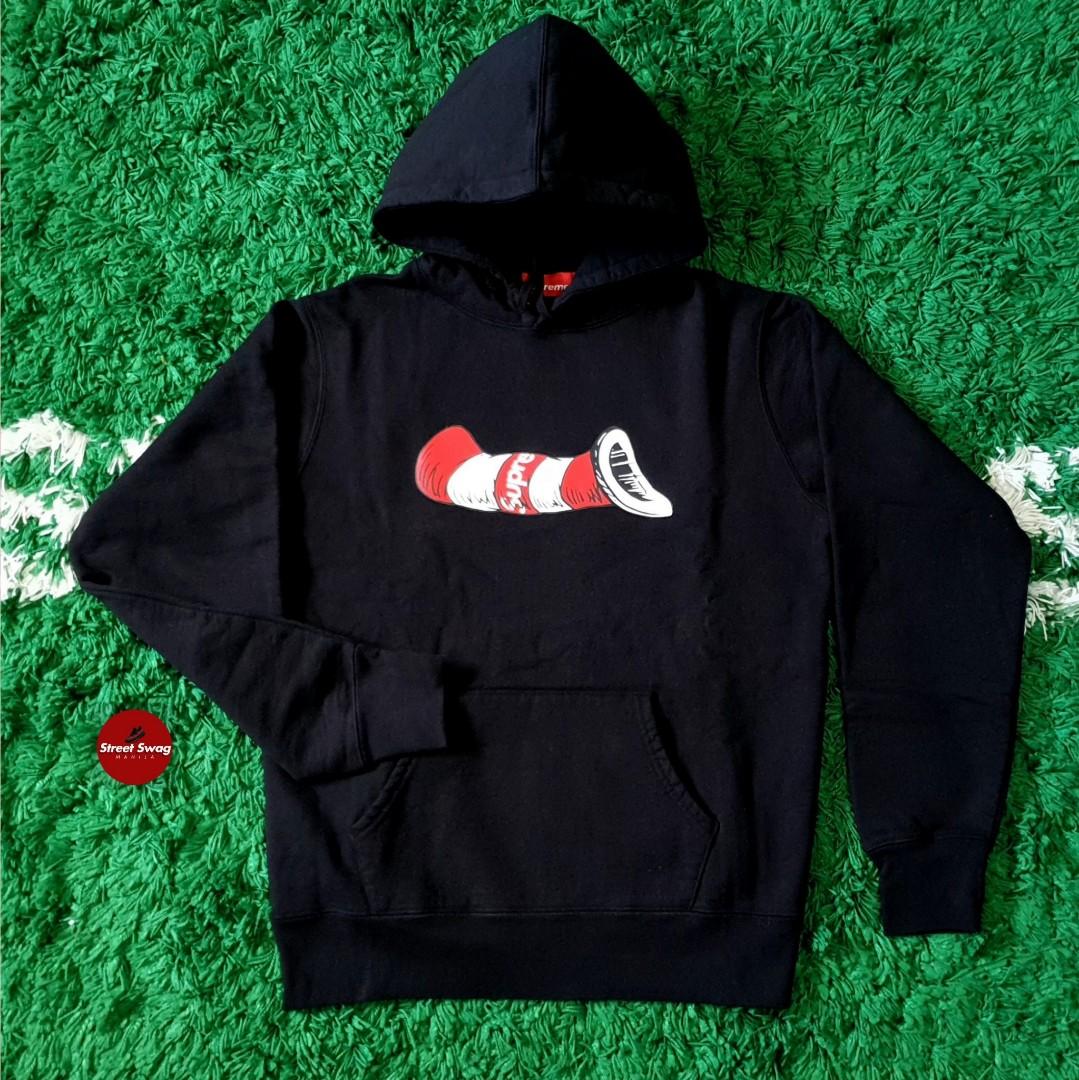 Supreme cat in the hat hoodie retail new arrivals