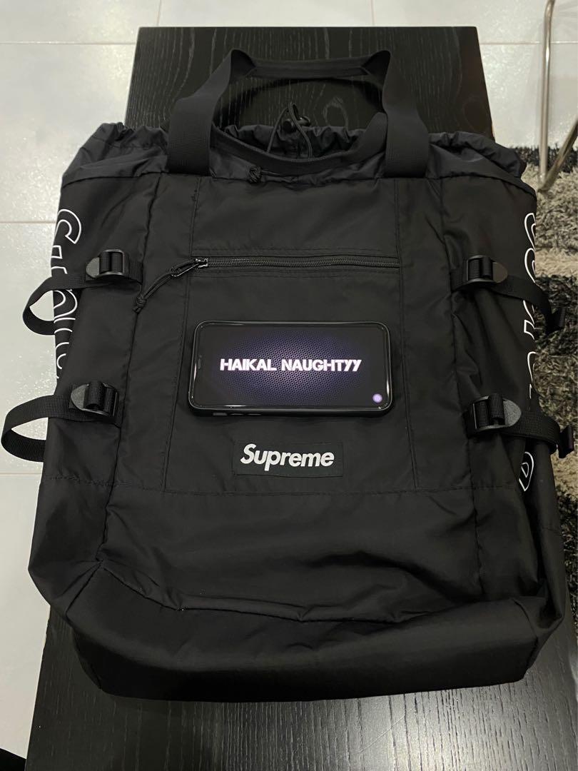 Supreme tote backpack ss19 sales
