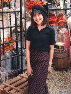 Tartan skirt