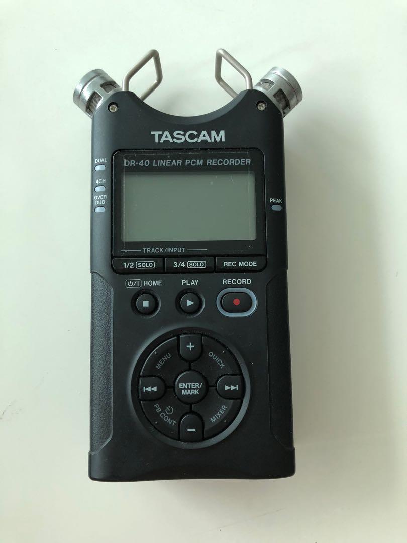 Tascam Dr 40 Music Media Music Accessories On Carousell
