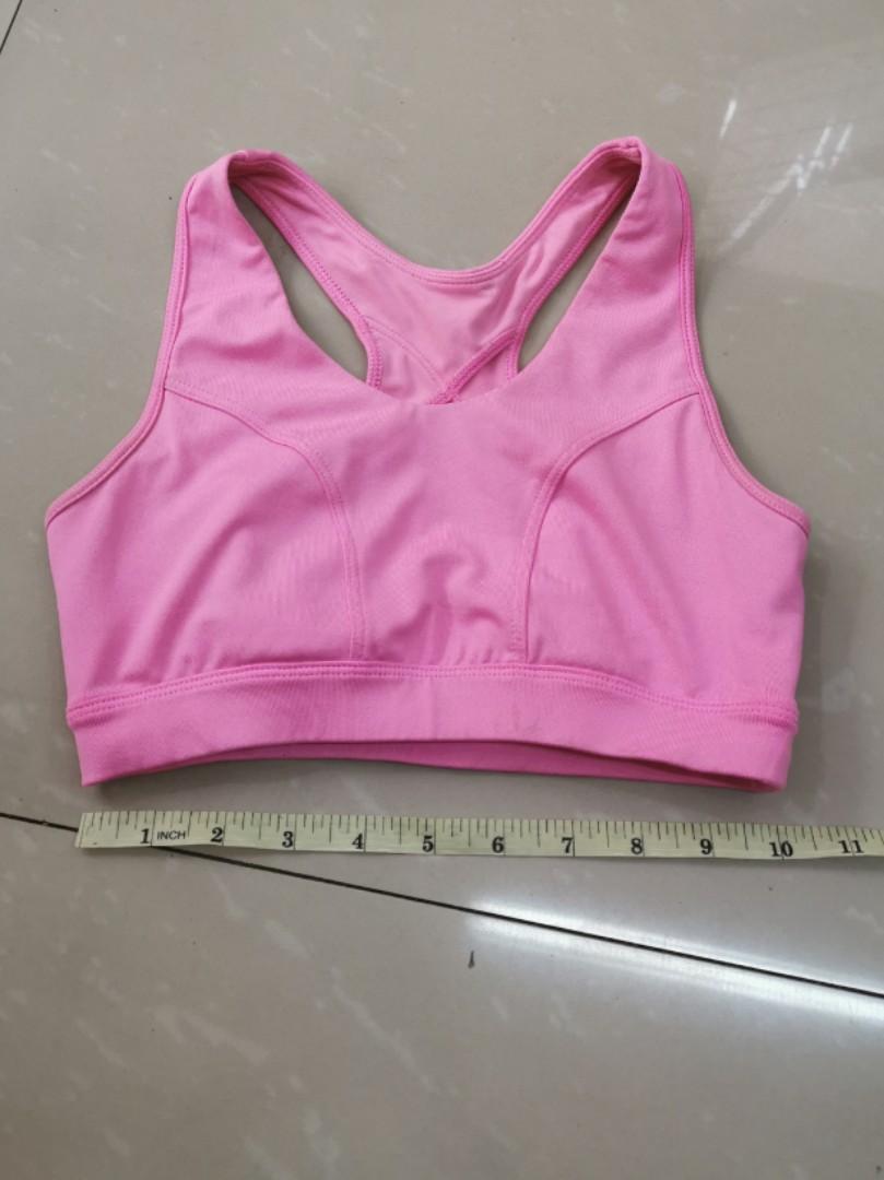 tek gear sports bra size chart