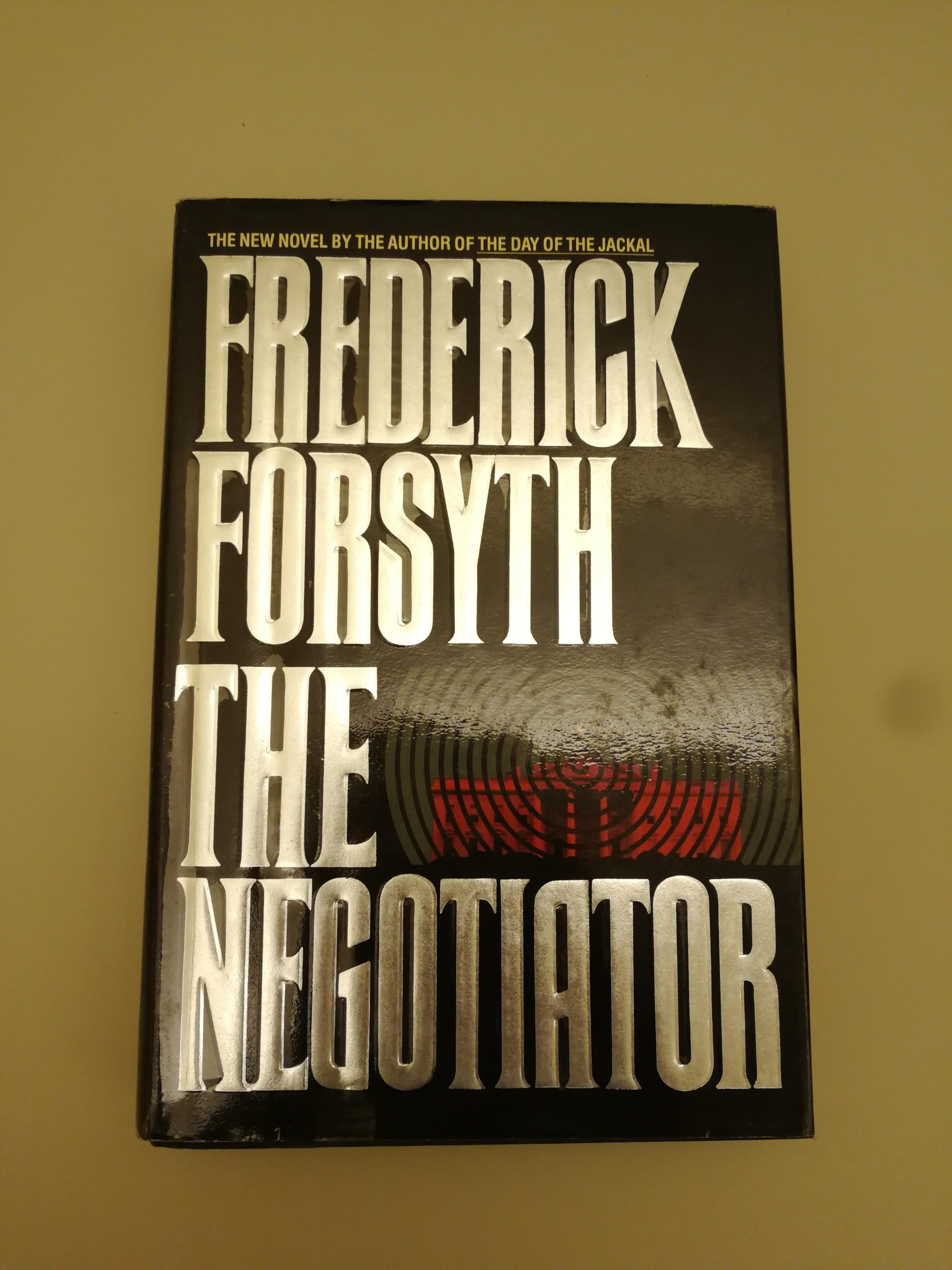 The Negotiator By Frederick Forsyth Books Stationery Fiction On Carousell Here are the answers to codycross in frederick forsyth's novel, the jackal's target.