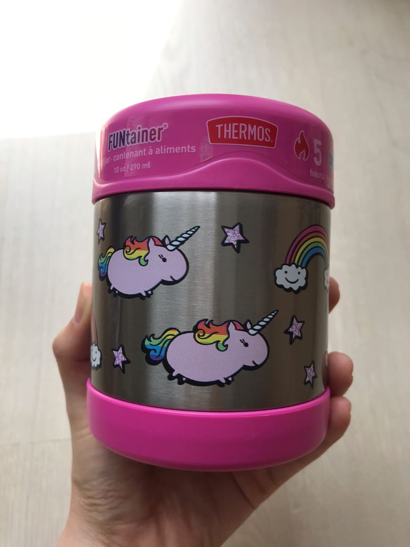 Thermos Unicorn Food Jar, Babies & Kids, Nursing & Feeding, Weaning