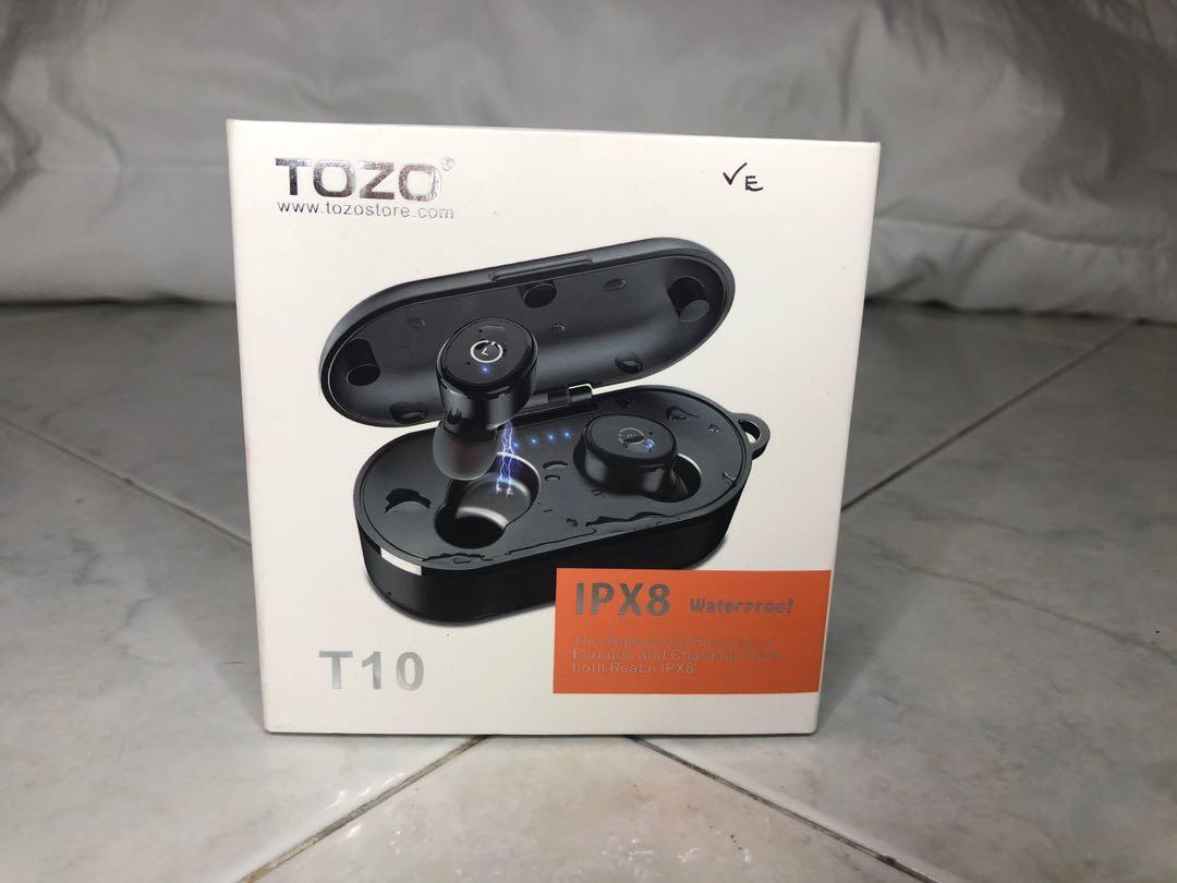 Tozo t10 on sale ipx8 waterproof