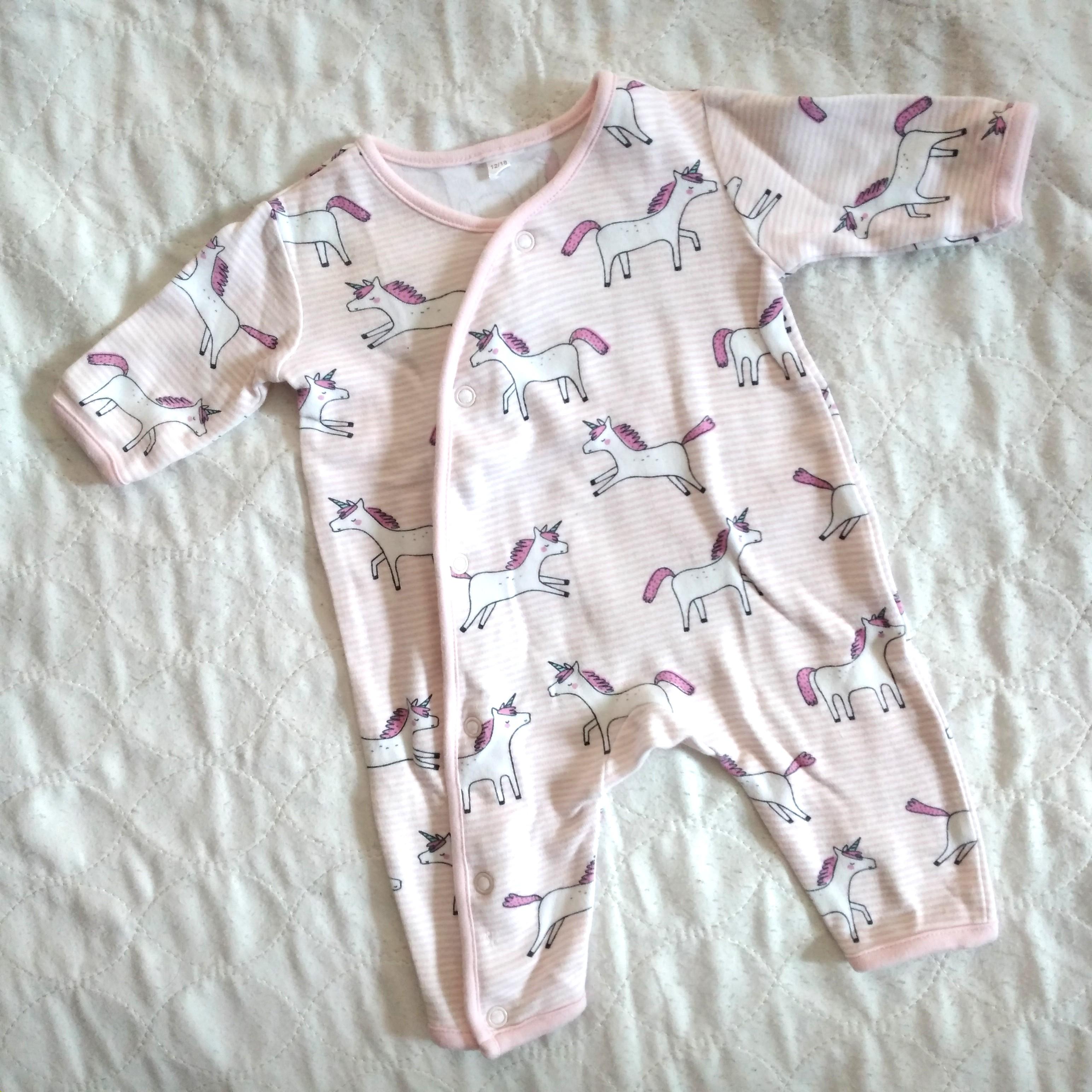 unicorn sleepsuit