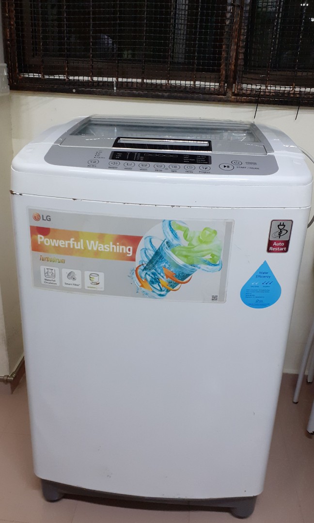 Used washing machine topload 10kg, TV & Home Appliances, Washing
