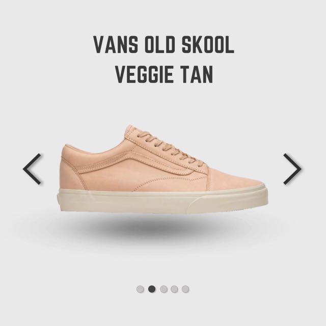 old skool vans tan