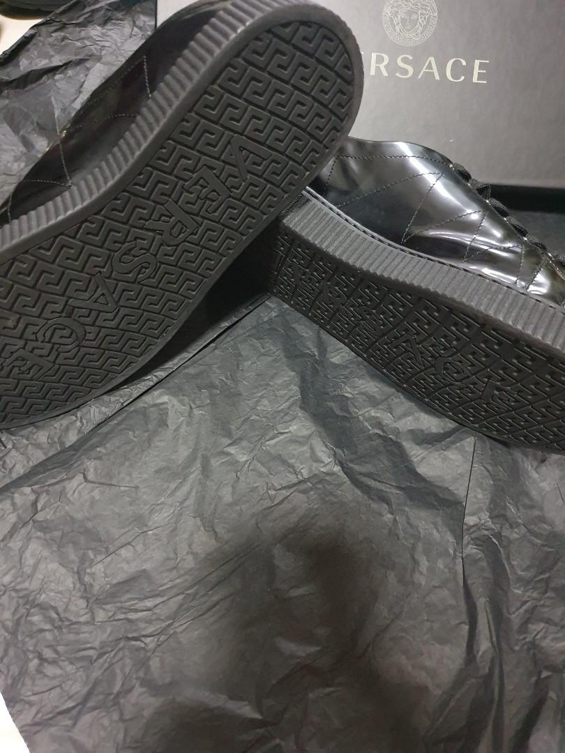 Versace medusa leather nyx sneakers outlet