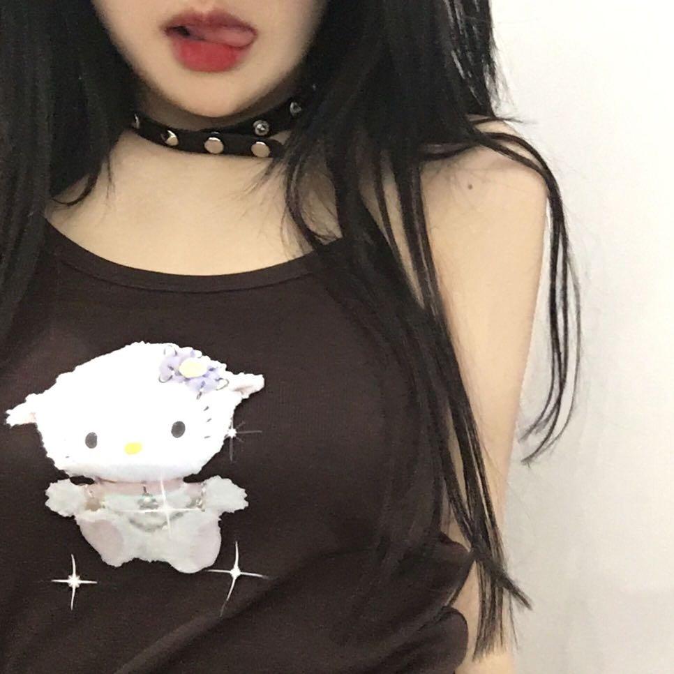 Vintage Y2k Hello Kitty Plush Graphic Tank Top Women S Fashion Clothes Tops On Carousell Things tagged with 'hello_kitty' (123 things). sgd