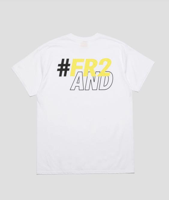 WIND AND SEA collaboration with #FR2 Patch T-shirt, 男裝, 外套及