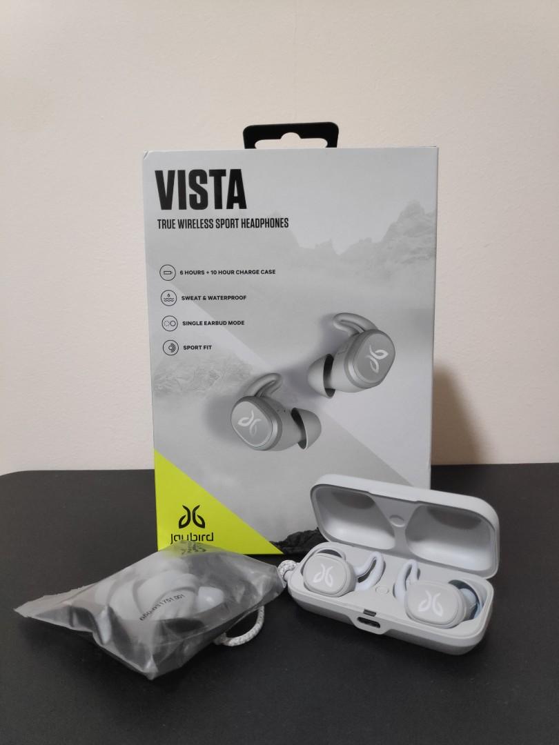 WTT Jaybird Vista Nimbus Grey Audio Earphones on Carousell