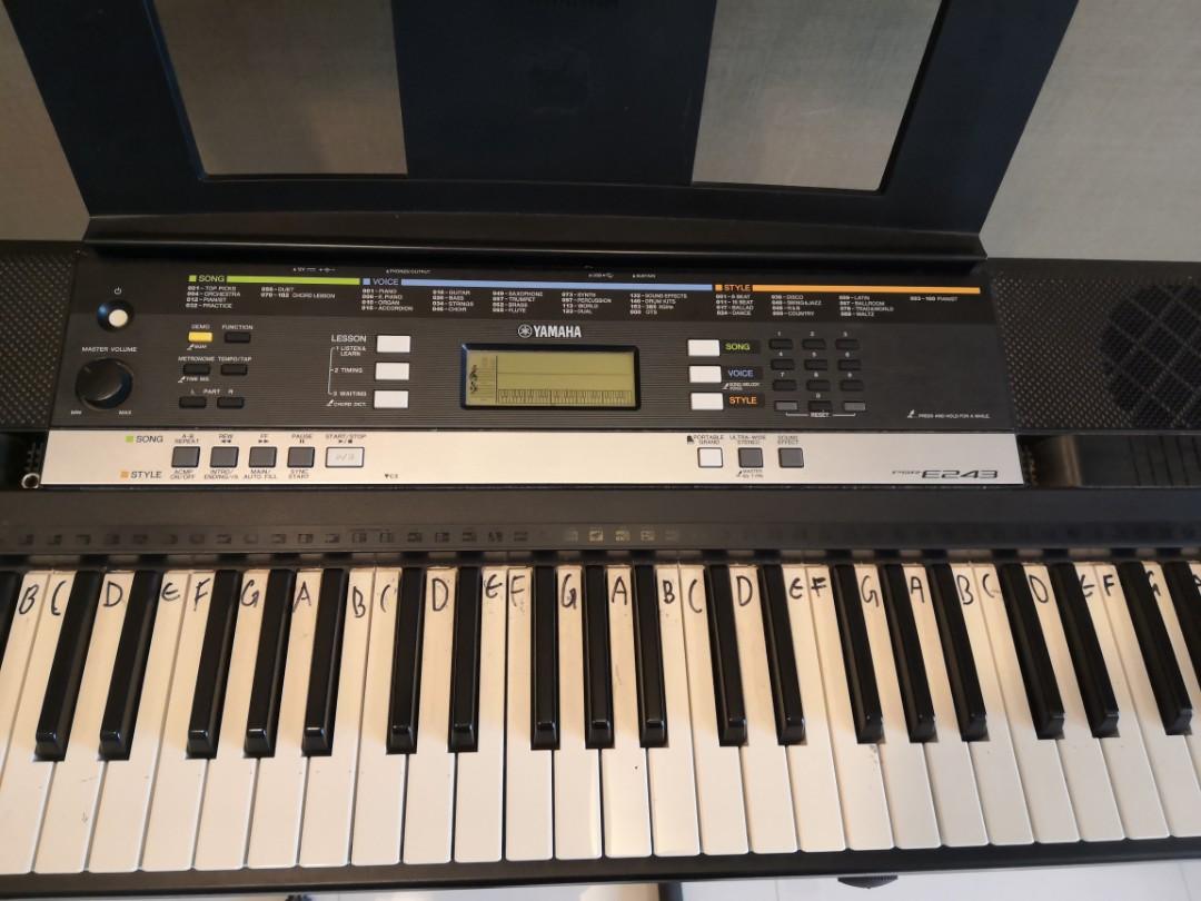 Yamaha PSRE243 61Key Electronic Keyboard