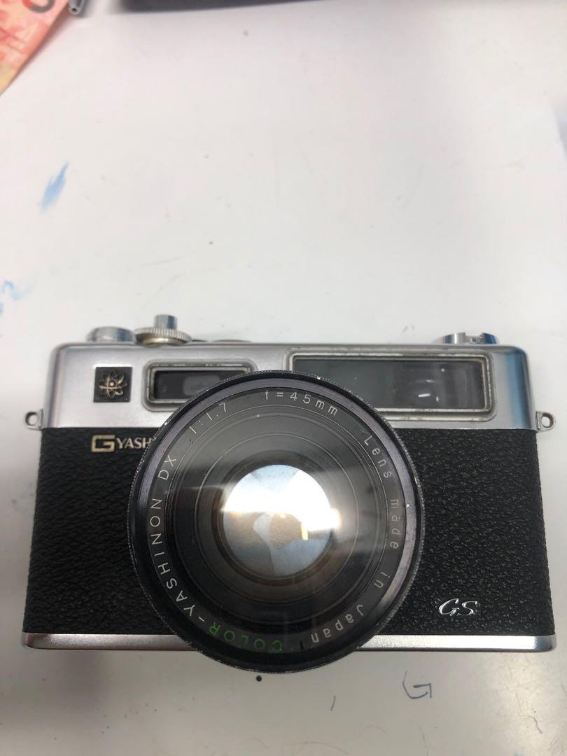 Yashica electro 35 gs, 攝影器材, 鏡頭及裝備- Carousell