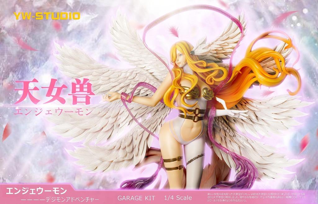 Yw Studio Angewomon Digimon Hobbies Toys Toys Games On Carousell