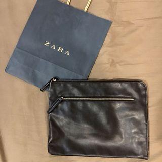 zara mens clutch bag