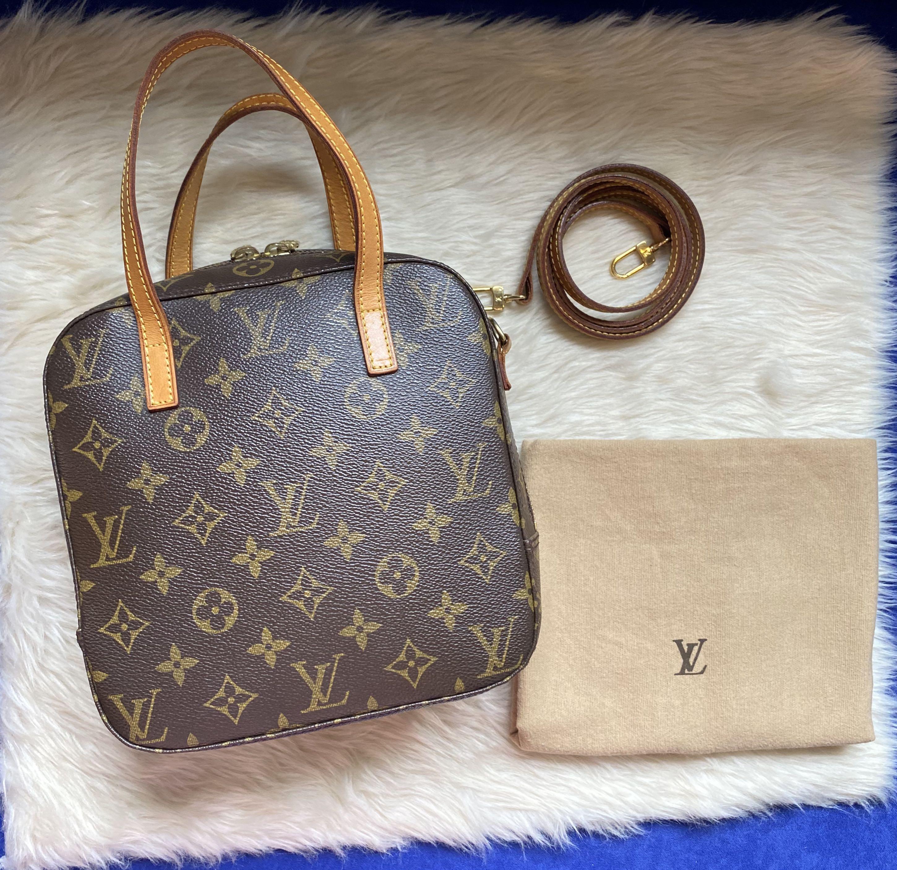 Louis Vuitton Monogram Spontini 2Way Hand Bag M47500 LV Auth jk517 Cloth  ref.431739 - Joli Closet