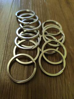 28mm/30mm/32mm Stainless Steel Key Ring Key Chain