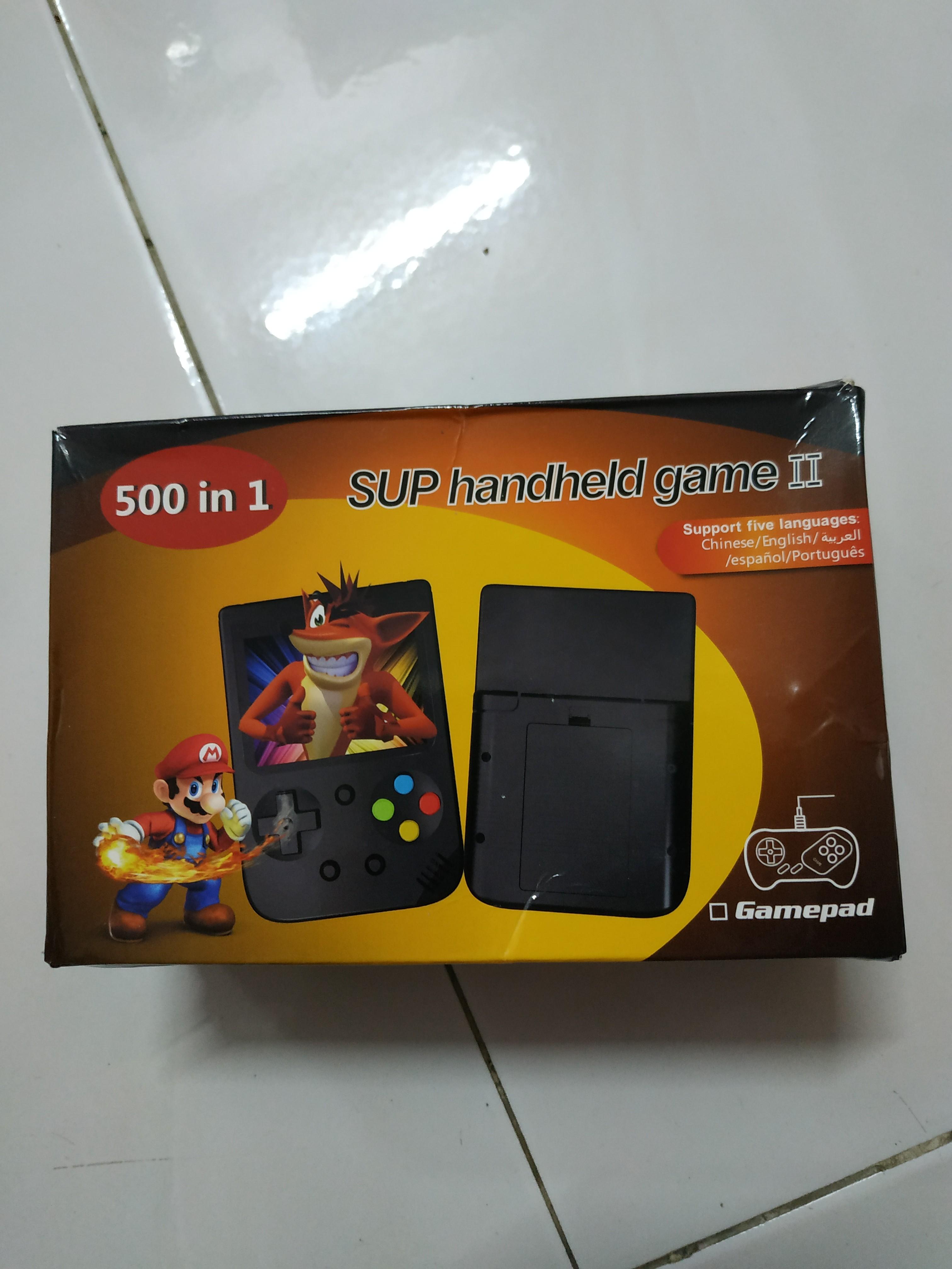 500 in 1 retro game console