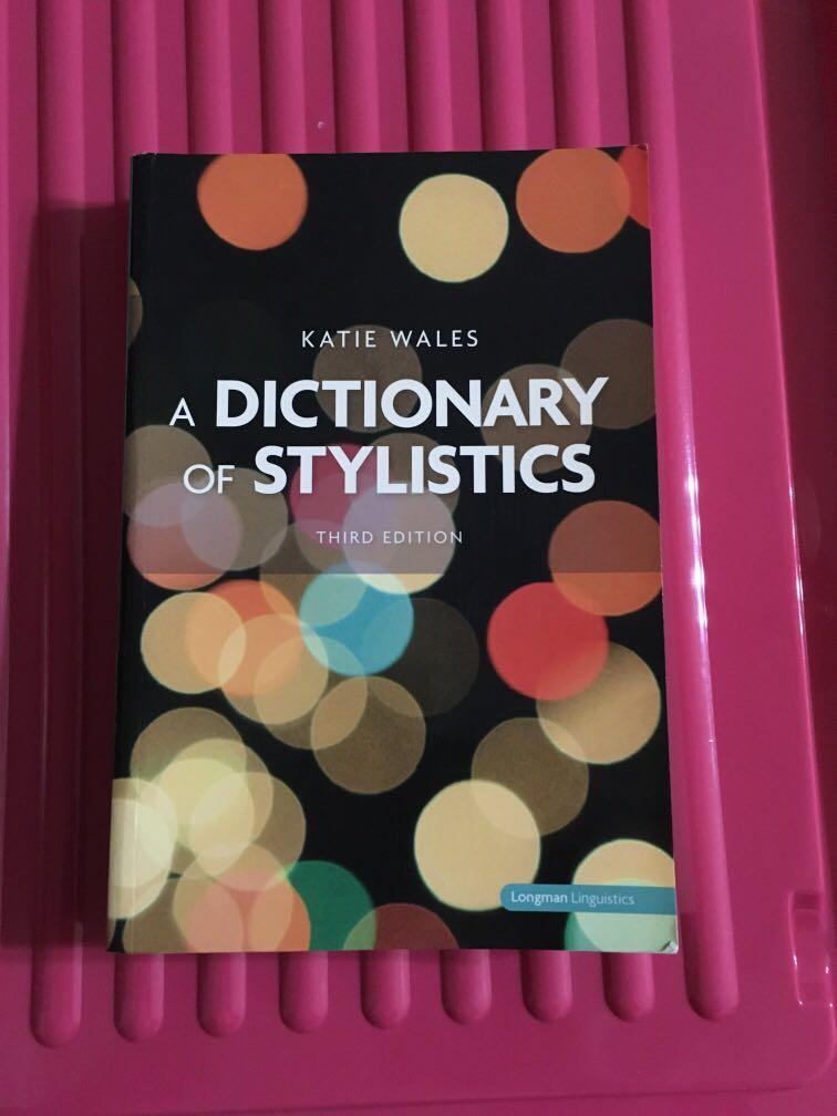 最新作，豊富な A Dictionary of Stylistics 文体学辞典