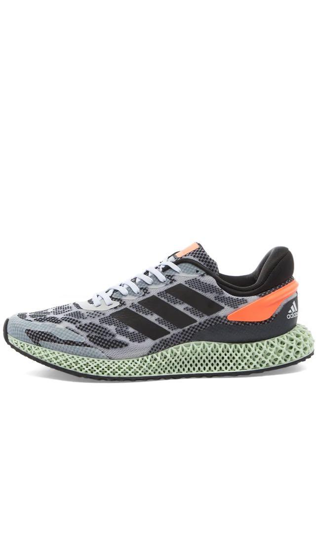 Adidas 4D 1.0 Grey Volt, Men's Fashion, Footwear, Sneakers on Carousell