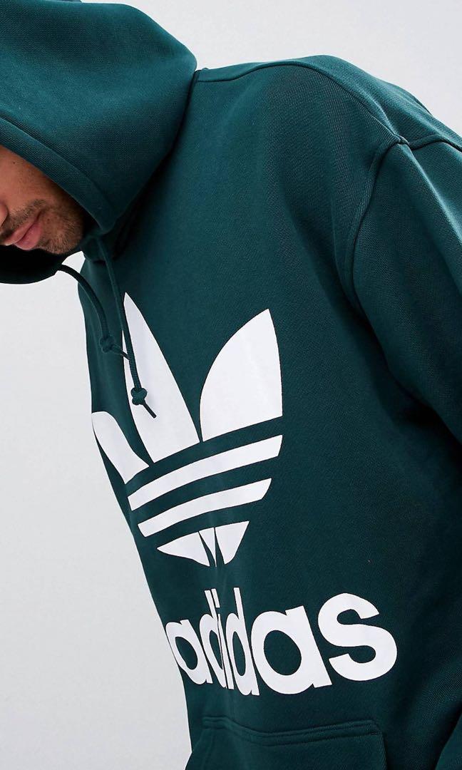 adidas forest green hoodie