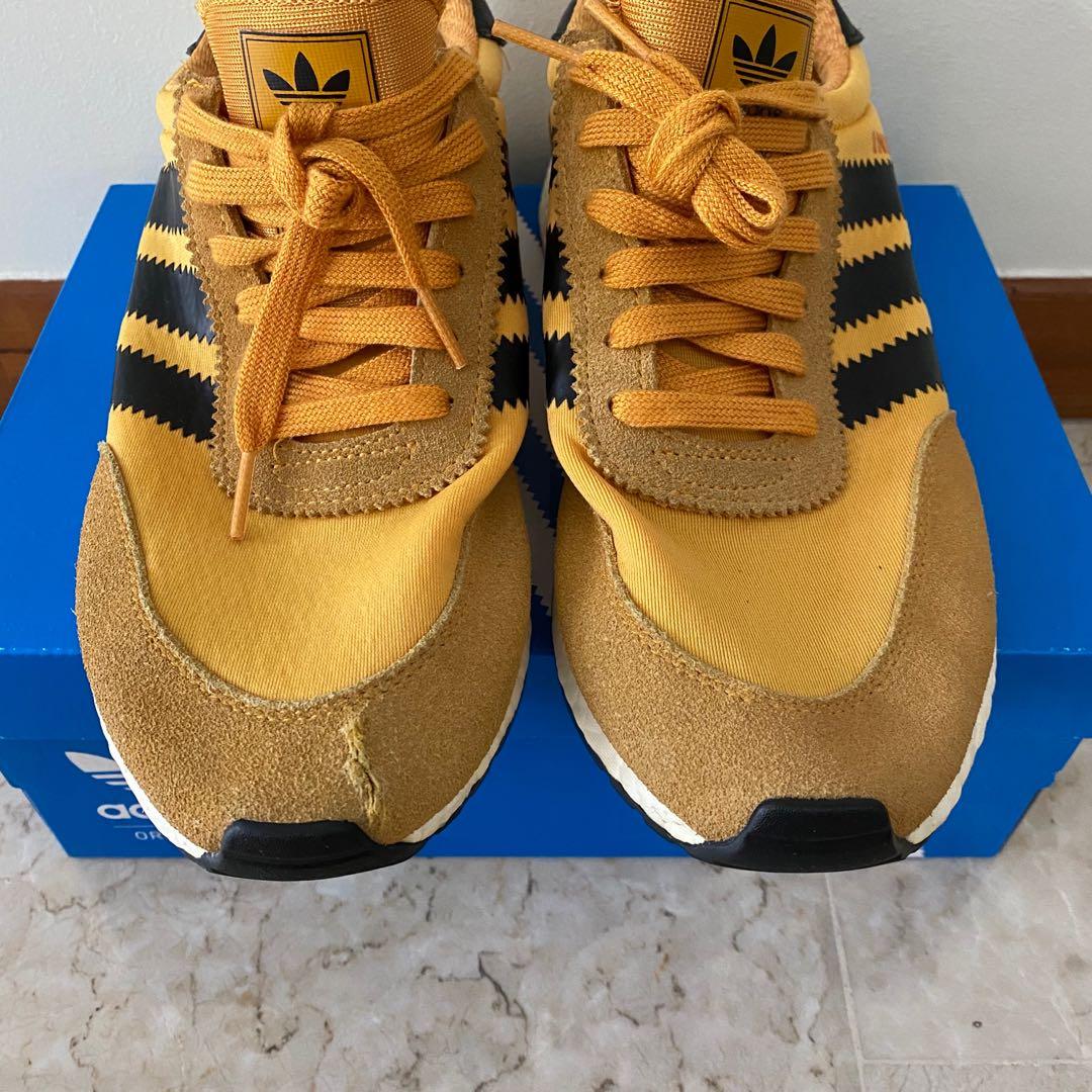 Adidas iniki on sale mustard