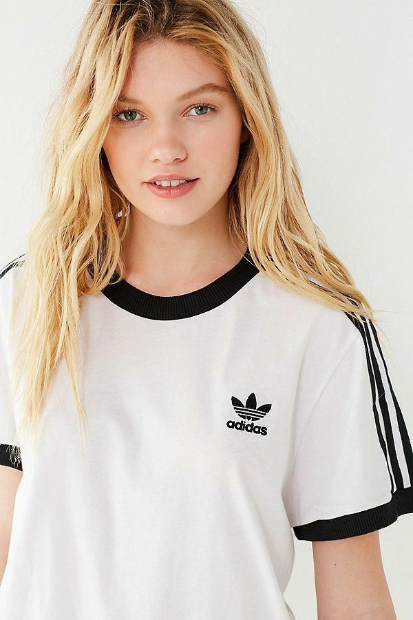 adidas originals 3 stripe tee