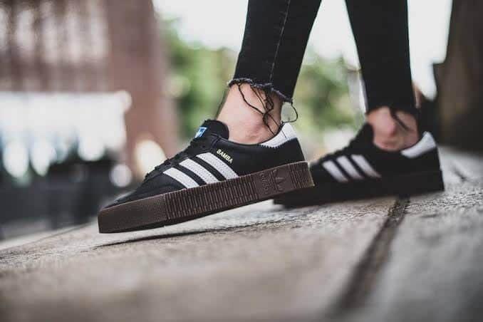 Adidas Sambarose Black ORIGINAL BRANDNEW Men s Fashion Footwear Sneakers on Carousell
