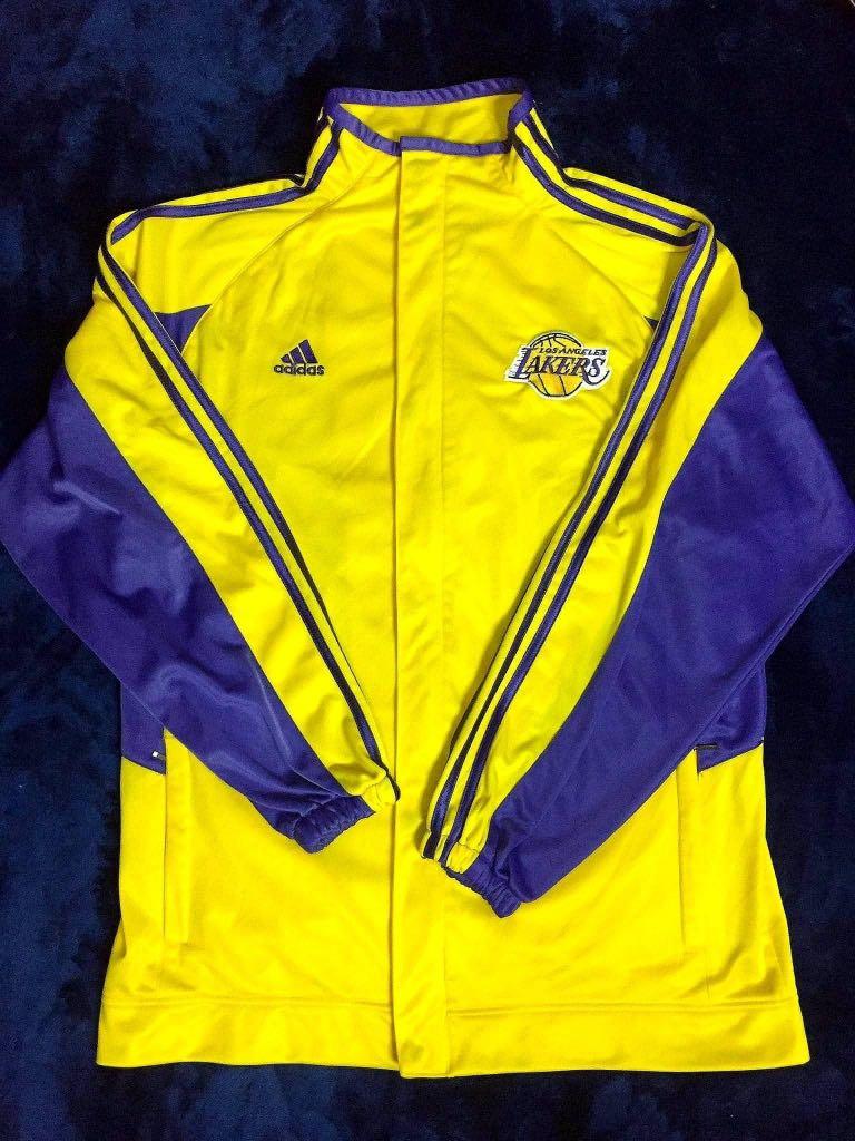 Adidas NBA L.A Lakers warm up jacket Large, Men's Fashion, Coats, Jackets  and Outerwear on Carousell