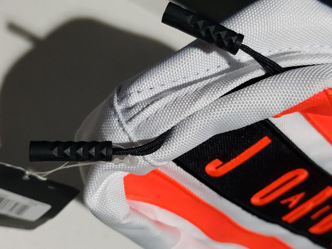 Air Jordan Jumpman Taped Crossbody Sling Bag White/Orange/Black Belt ...