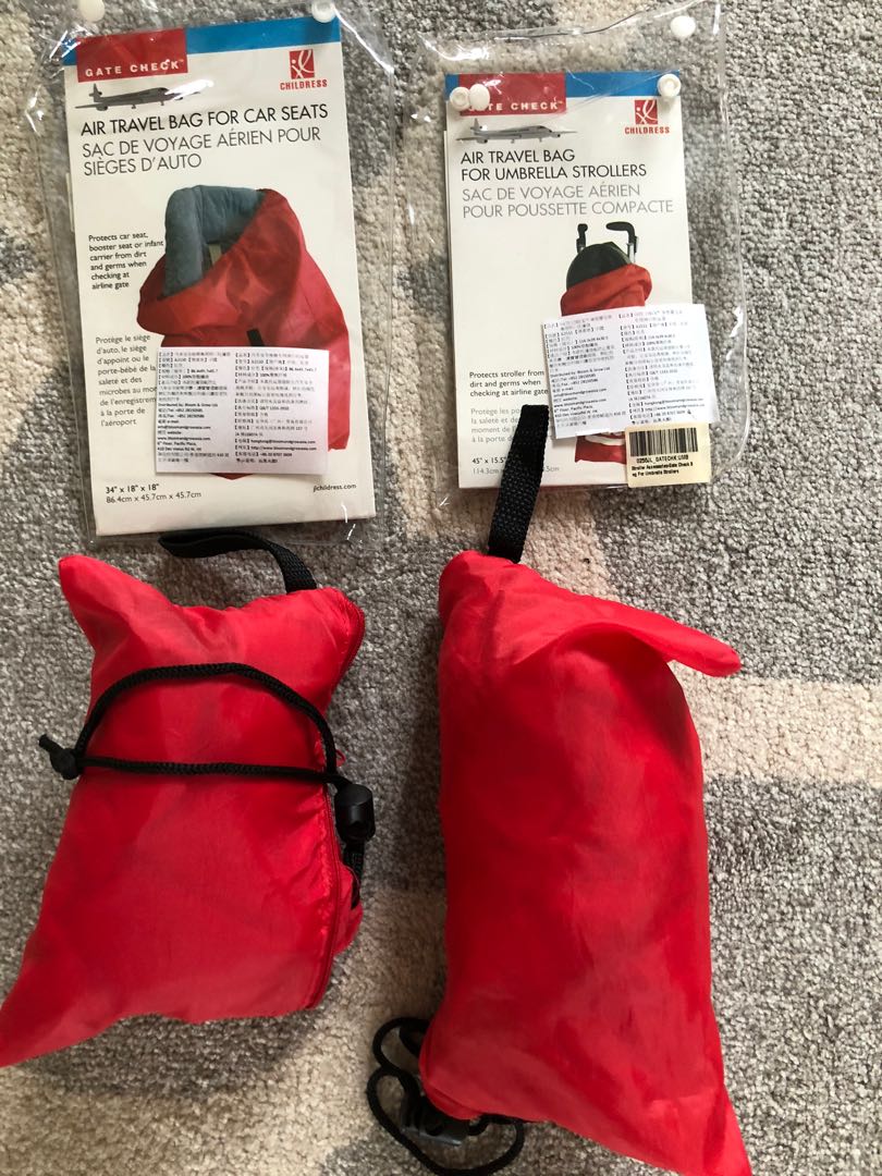 gate check stroller and carseat