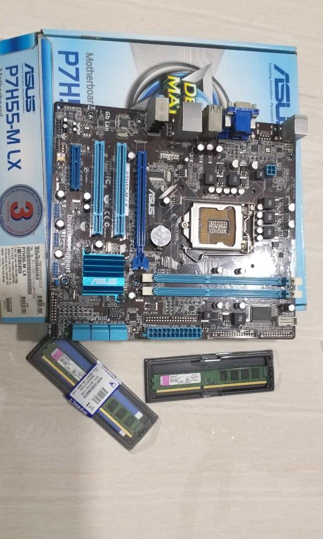 P7H55-M LX ASUS Computer System Board