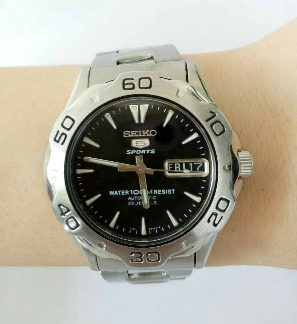 Auth Seiko 5 Automatic 23 Jewels Watch for Men's, Men's Fashion, Watches &  Accessories, Watches on Carousell