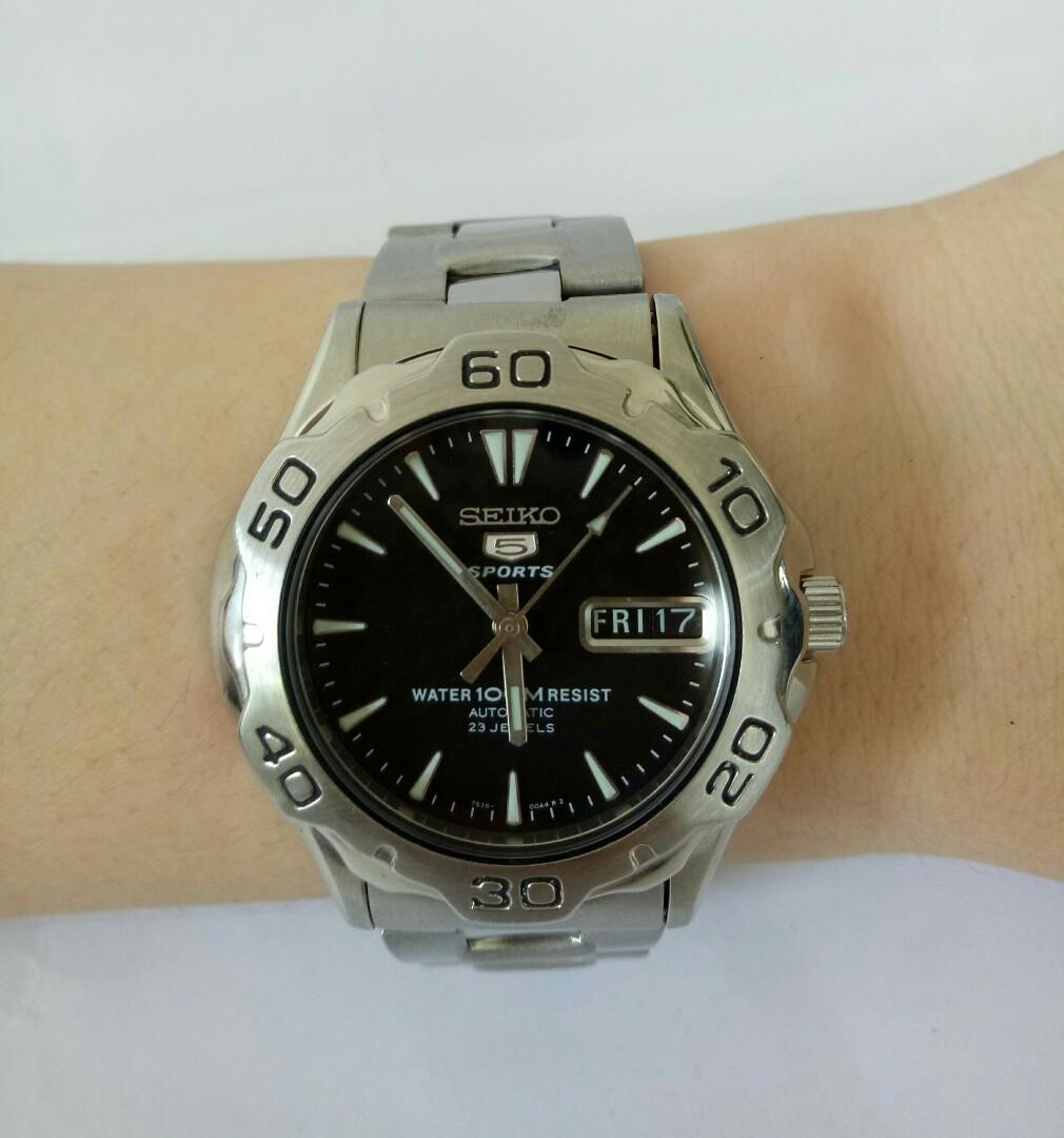 Auth Seiko 5 Automatic 23 Jewels Watch for Men's Fashion, Watches & Accessories, on Carousell