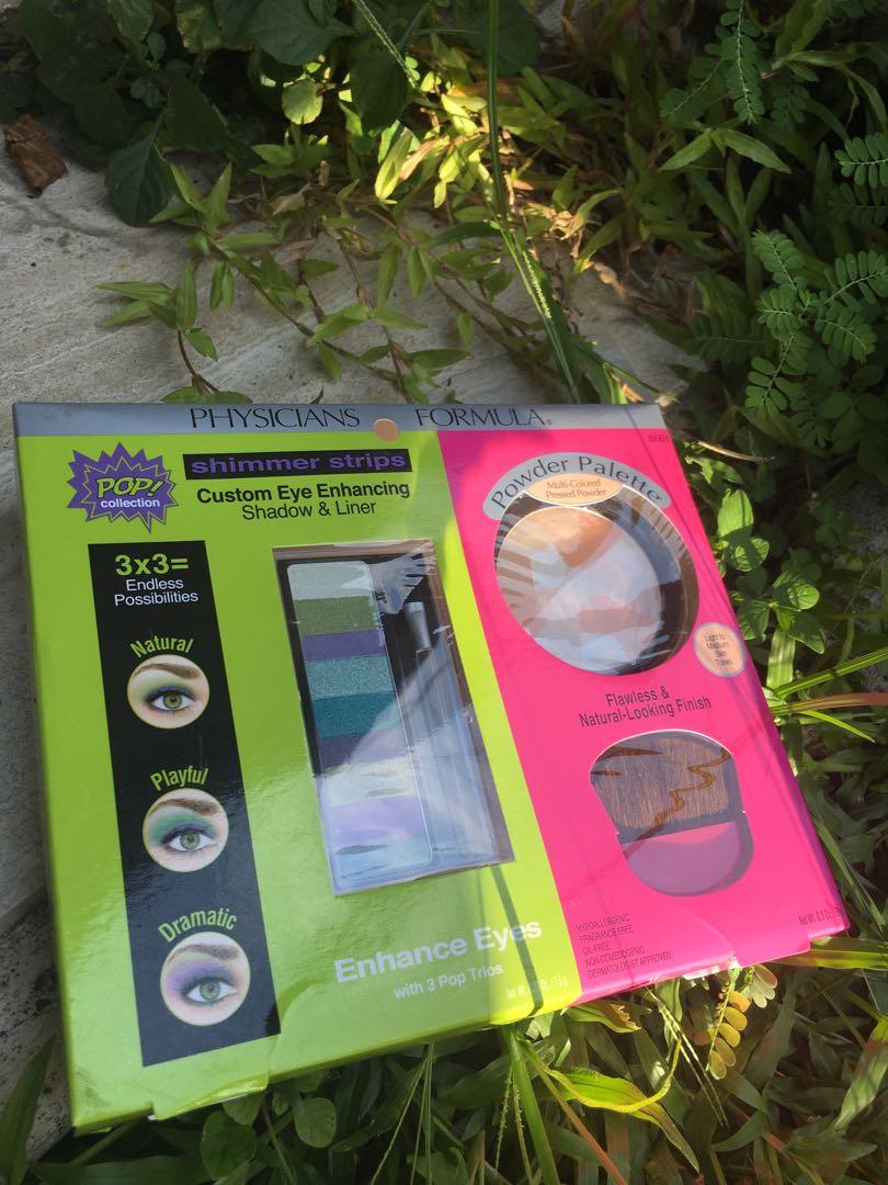 AUTHENTIC B NEW Physician’s Formula Shimmer Strips + Powder (Category: Face Care) located in Balanga. Submitted by felicity.ph (Listing ID 1023739134, Image 1). Description: ✨ All Items I sell are authentic and New Product was never opened. RFS: This was a gift to me from US relatives including a lot of other branded makeup. Found it when I was cleaning up. I’m decluttering and I don’t plan on using the makeup I post. ✨ Ships via J&T .