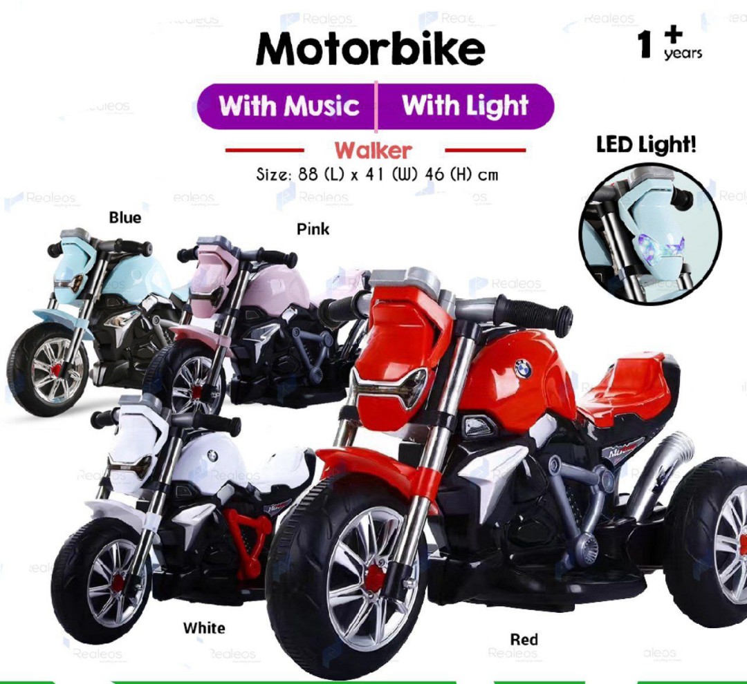 Charging outlet bike toy