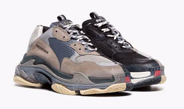 Balenciaga Triple S Split color way rare ). 100% authentic with full box, tag, and new extra laces, Men's Fashion, Footwear, Dress Shoes on Carousell