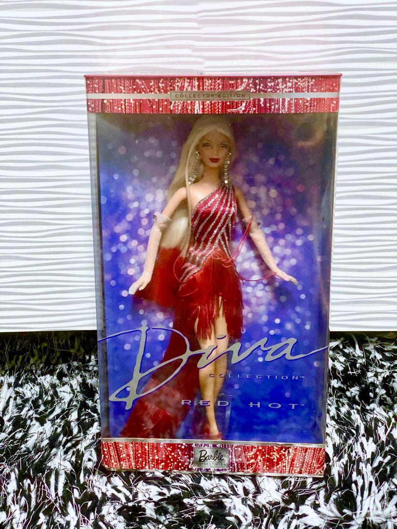 Barbie Doll Diva Collection Red Hot Toys Games Bricks Figurines On Carousell