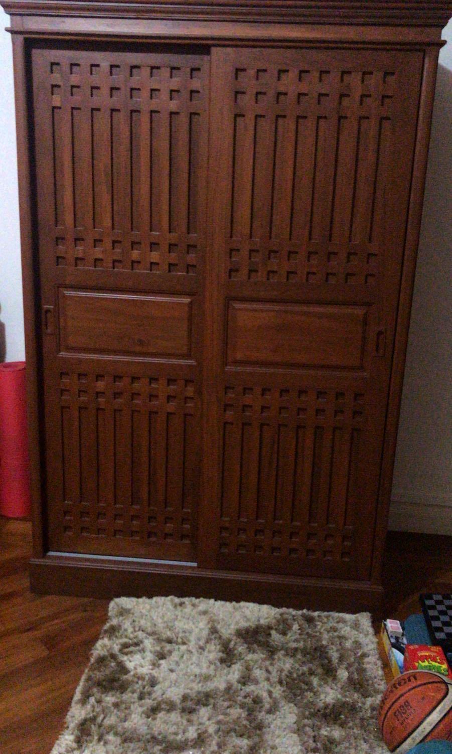 Beautiful Elegant Teak Cabinet Pick Up Before July 28 Furniture Shelves Drawers On Carousell