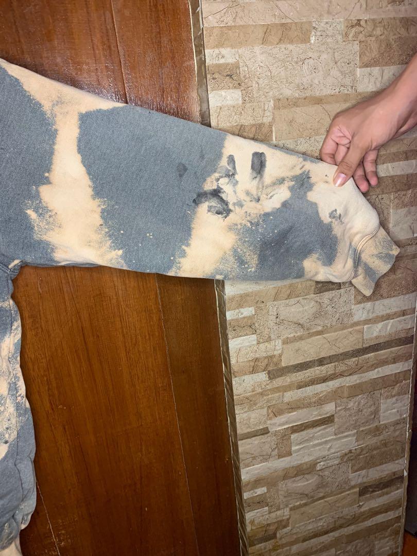 Bleach Dye Carhartt Hoodie Jacket, Men's Fashion, Tops & Sets, Hoodies