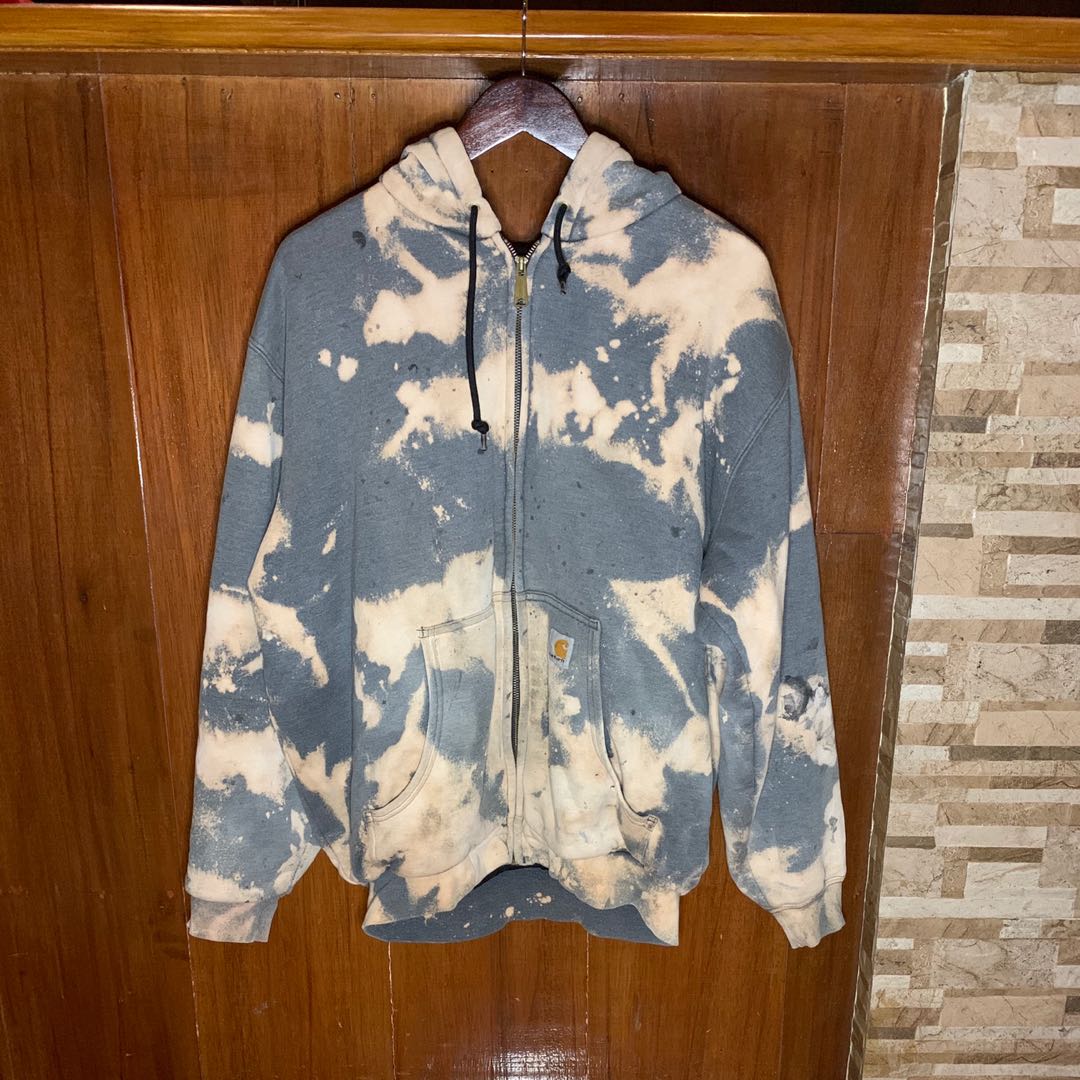 Tie dye clearance carhartt hoodie
