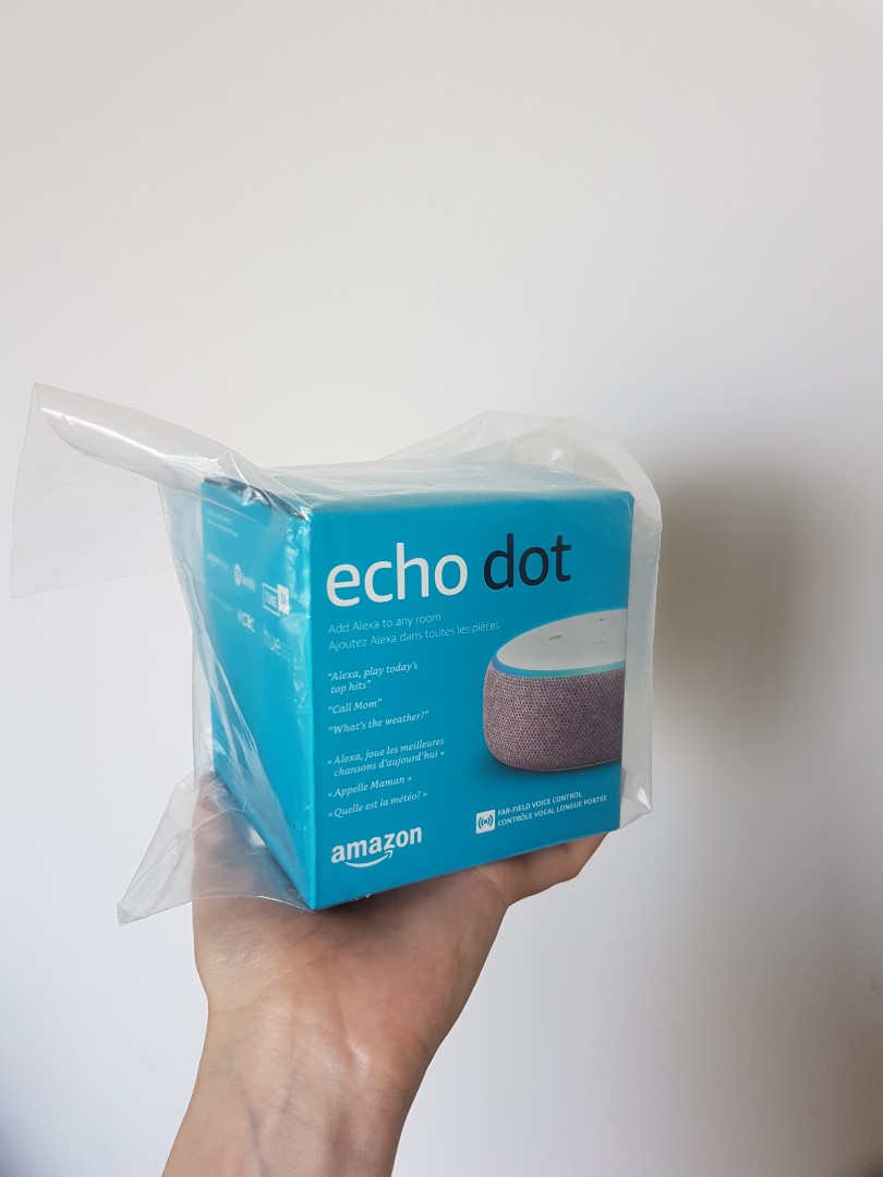 BNIB Amazon Echo Dot 3rd Gen - Plum