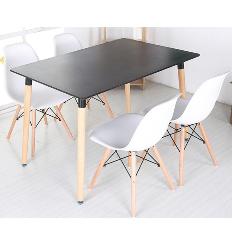 Brand New Available Black Dining Table Chair Sets White Furniture Tables Chairs On Carousell