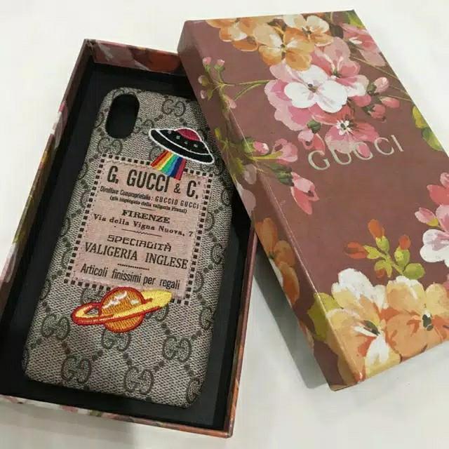 Gucci case 2024 iphone x original