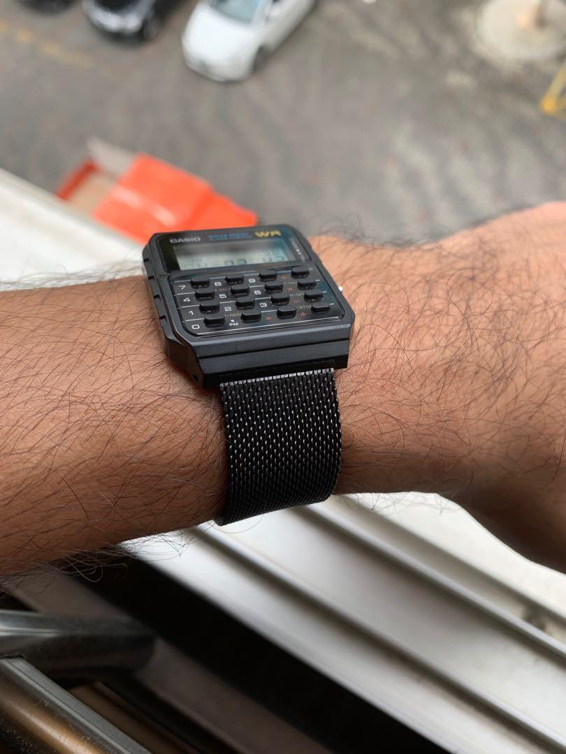 Casio calculator watch discount back to the future