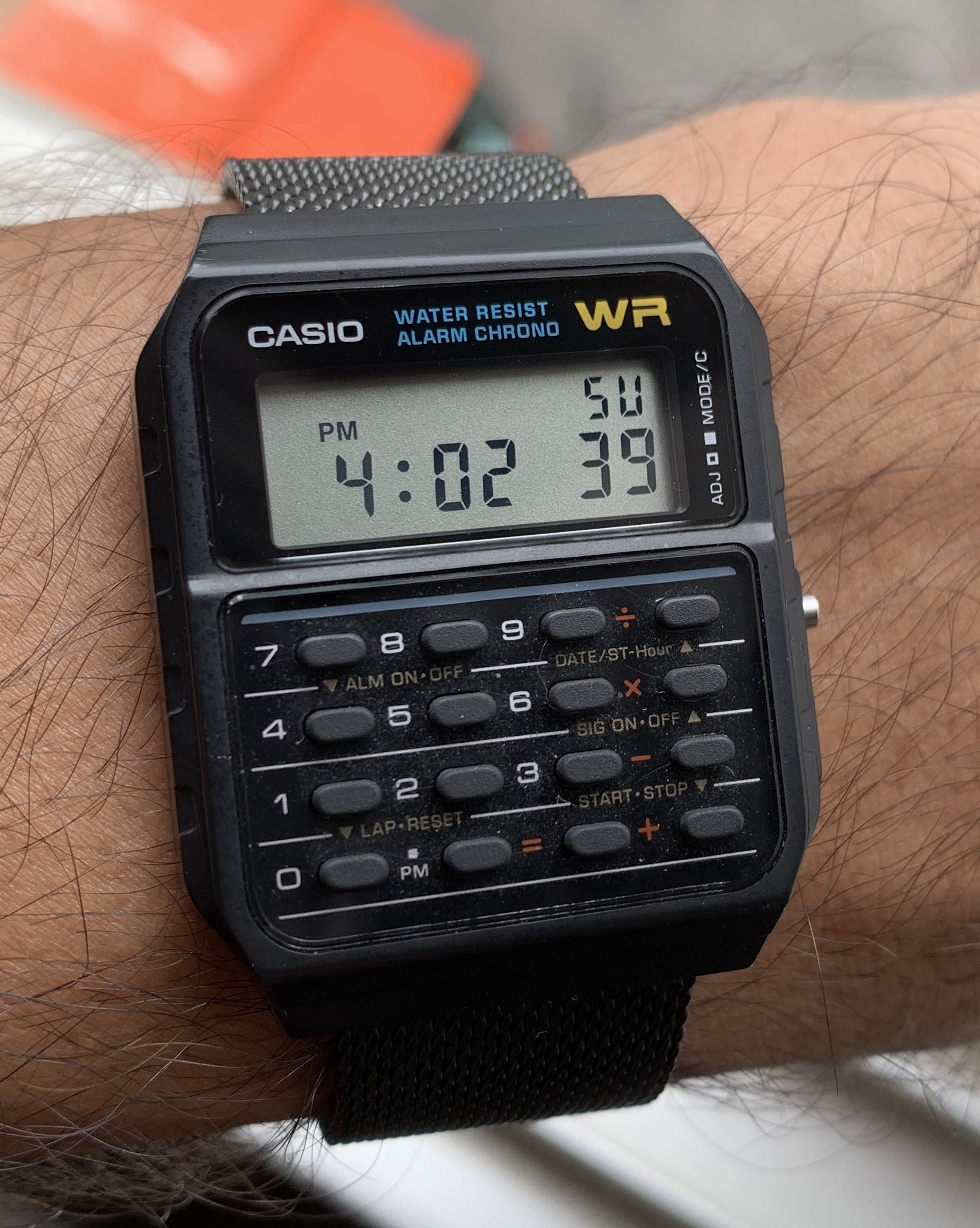 Casio retro calculator watch online